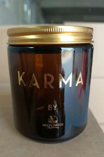 Karma Candle - *hidden crystal inside!*