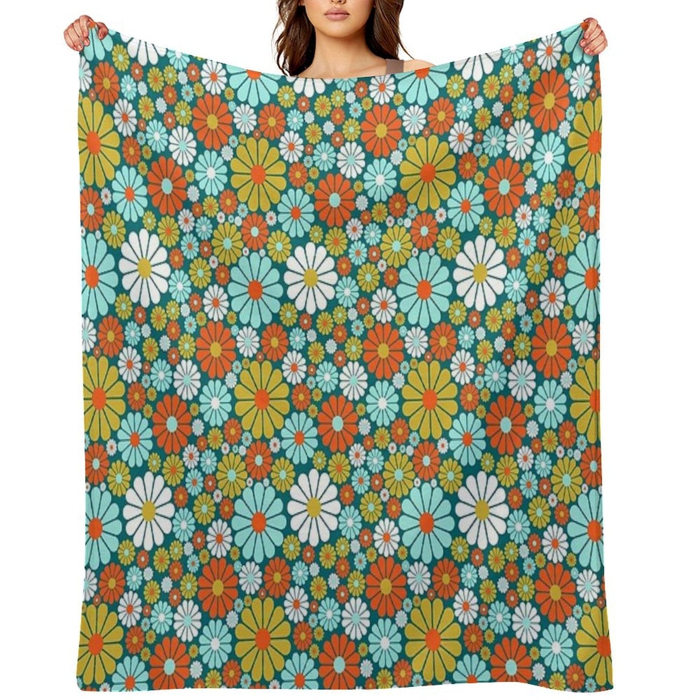 60's Wallpaper  One Throw Blanket