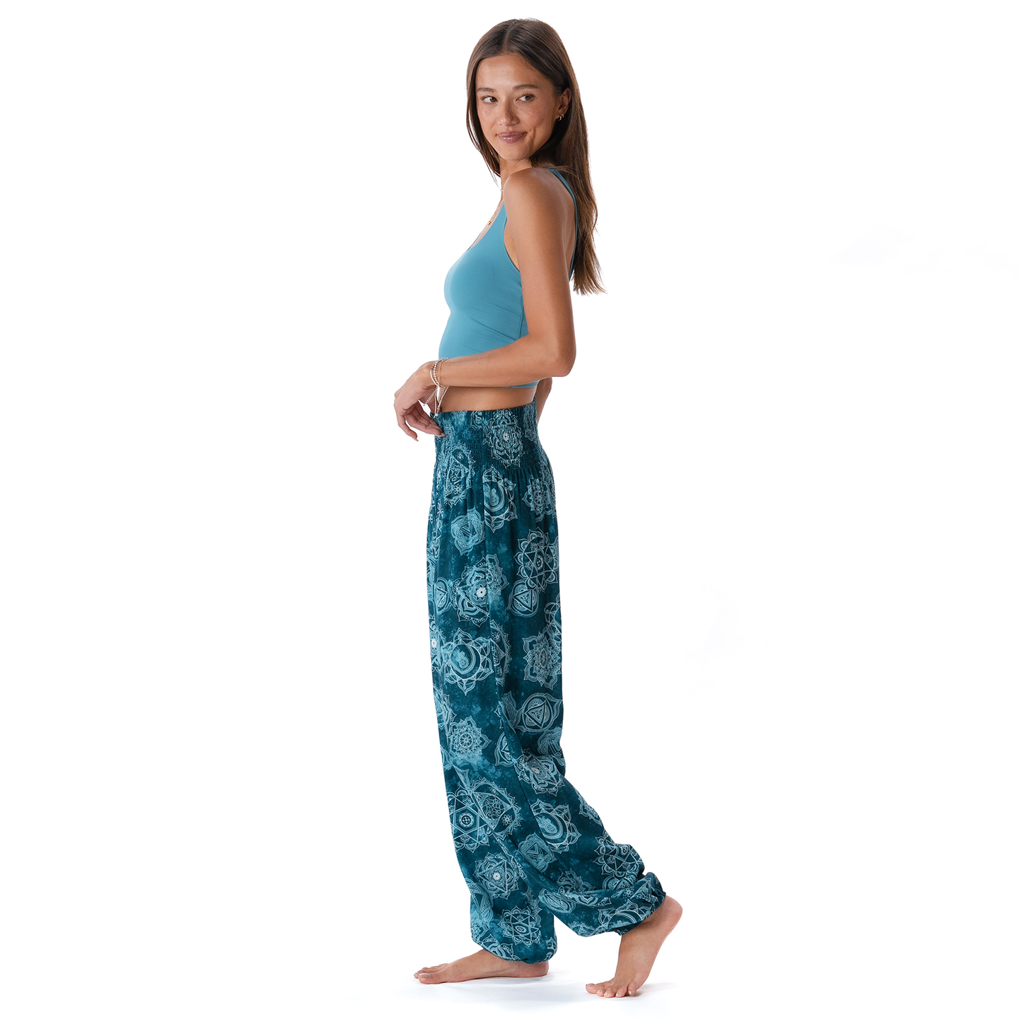Seven Chakras Master Healer Harem Pants