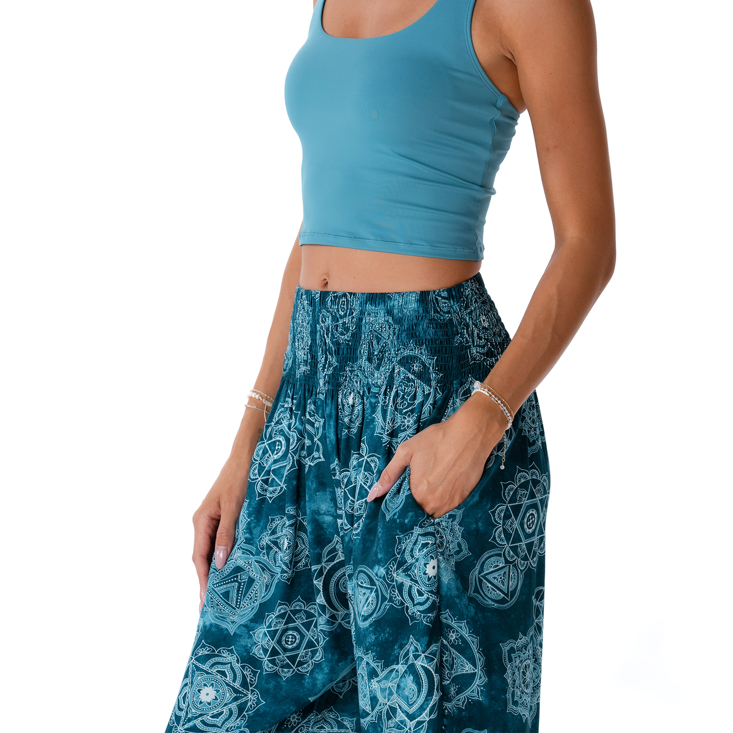 Seven Chakras Master Healer Harem Pants