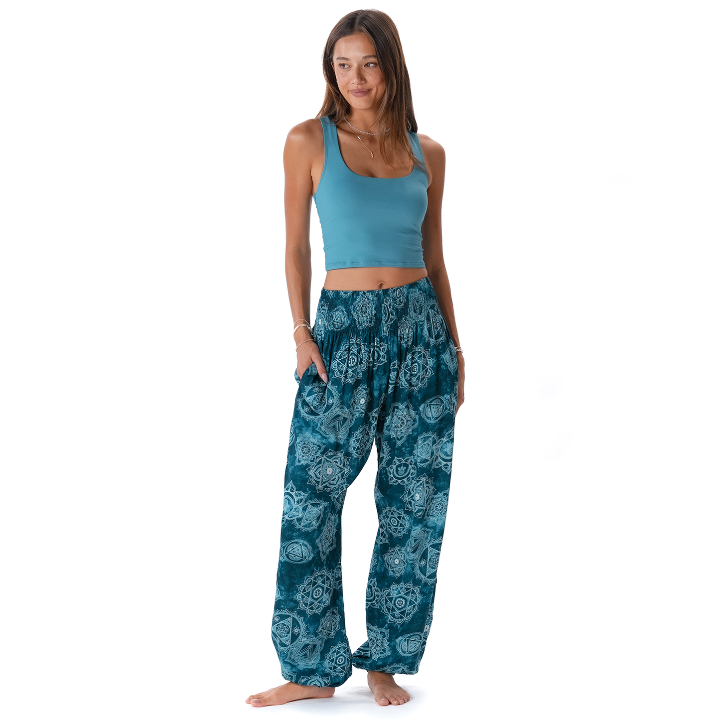 Seven Chakras Master Healer Harem Pants