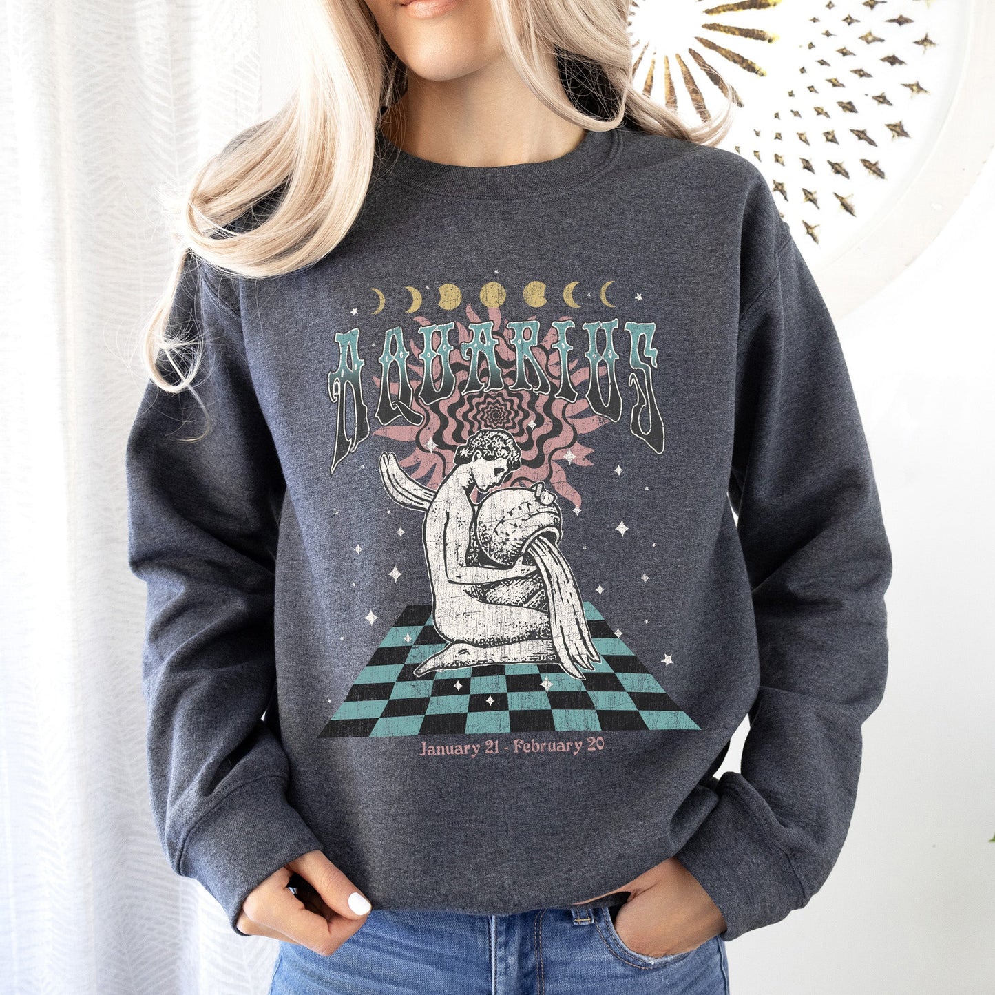 Aquarius Zodiac, Astrology, Horoscope Sweatshirt