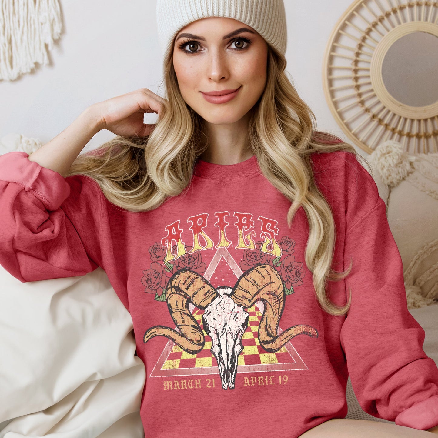 Aries Zodiac, Astrology, Horoscope Sweatshirt