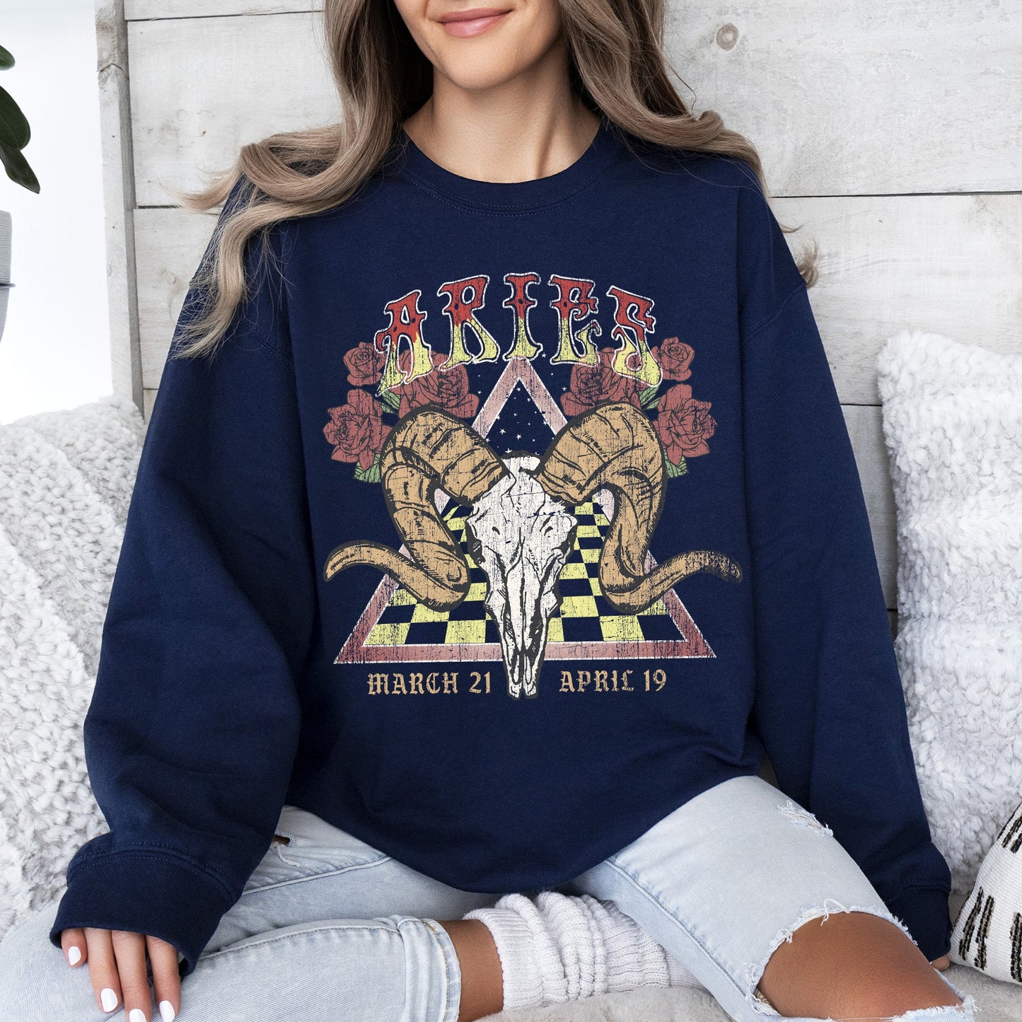 Aries Zodiac, Astrology, Horoscope Sweatshirt