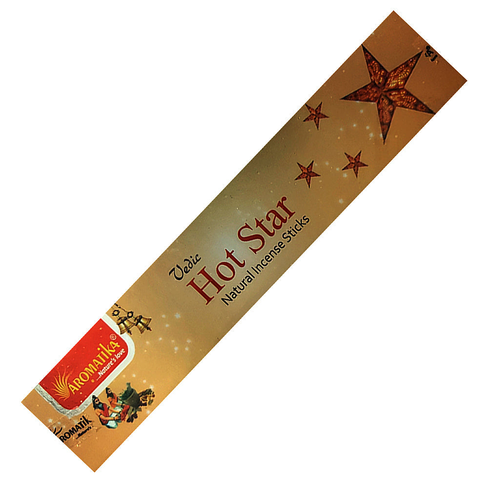 Aromatika Vedic Hot Star Incense Sticks 15g
