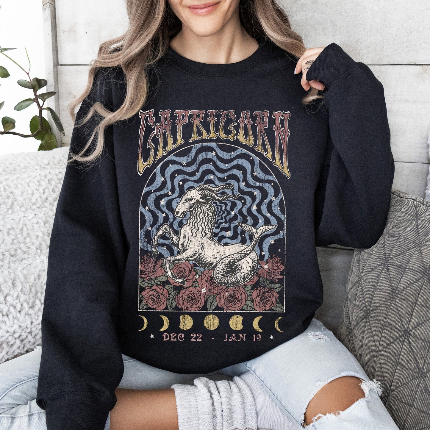 Capricorn Zodiac, Astrology, Horoscope Sweatshirt