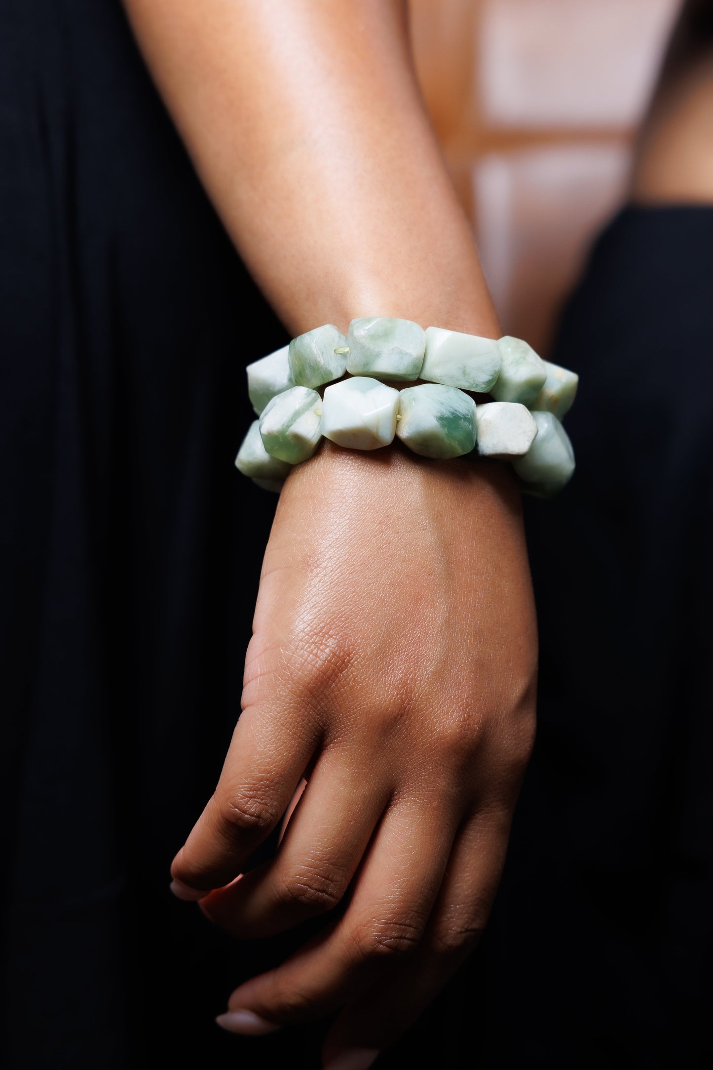 Green Quartz Aventurine Natural Gemstone Bracelet