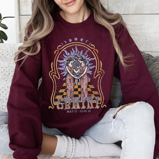 Gemini Zodiac, Astrology, Horoscope Sweatshirt