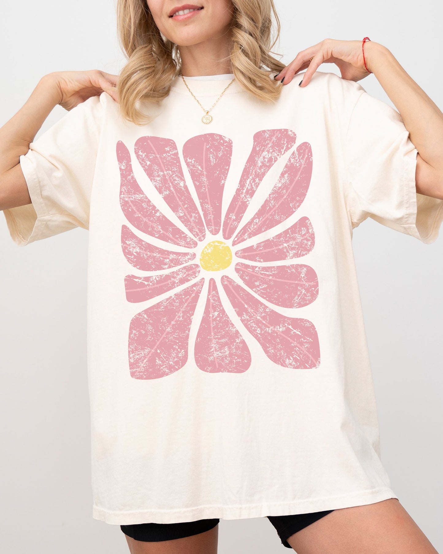 Gorgeous Abstract Flower, Boho Floral Design, Summer Vibes, Gardening, Festival, Nature Shirt Comfort Colors T-Shirt