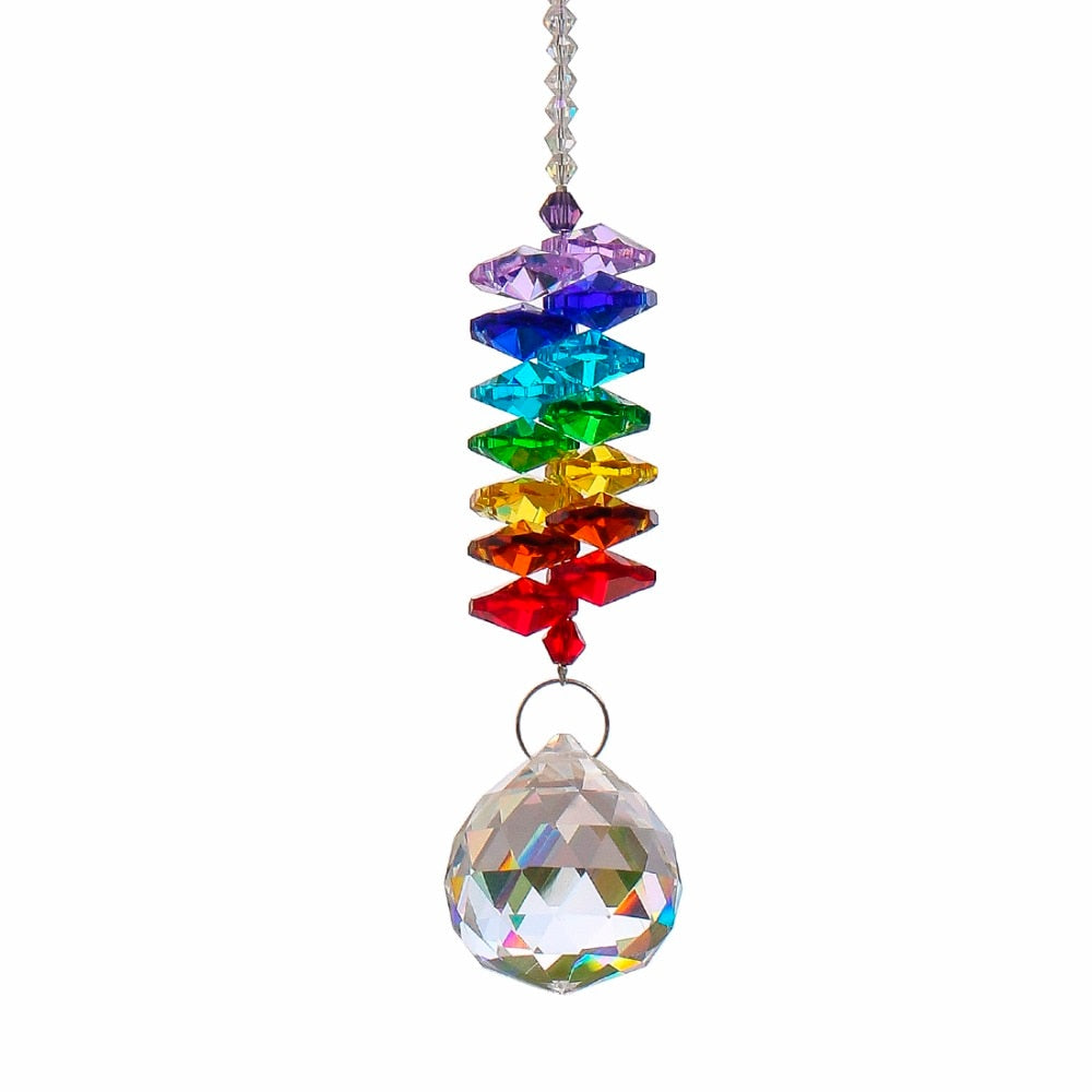 Chakra Rainbow Crystal Sun-catchers