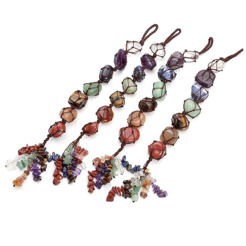 Prosperity & Balance 7 Chakra Gemstone Hanging Ornament