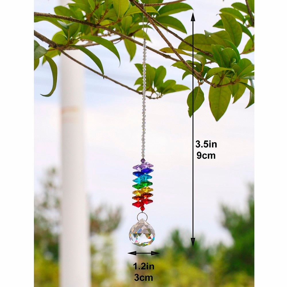Chakra Rainbow Crystal Sun-catchers