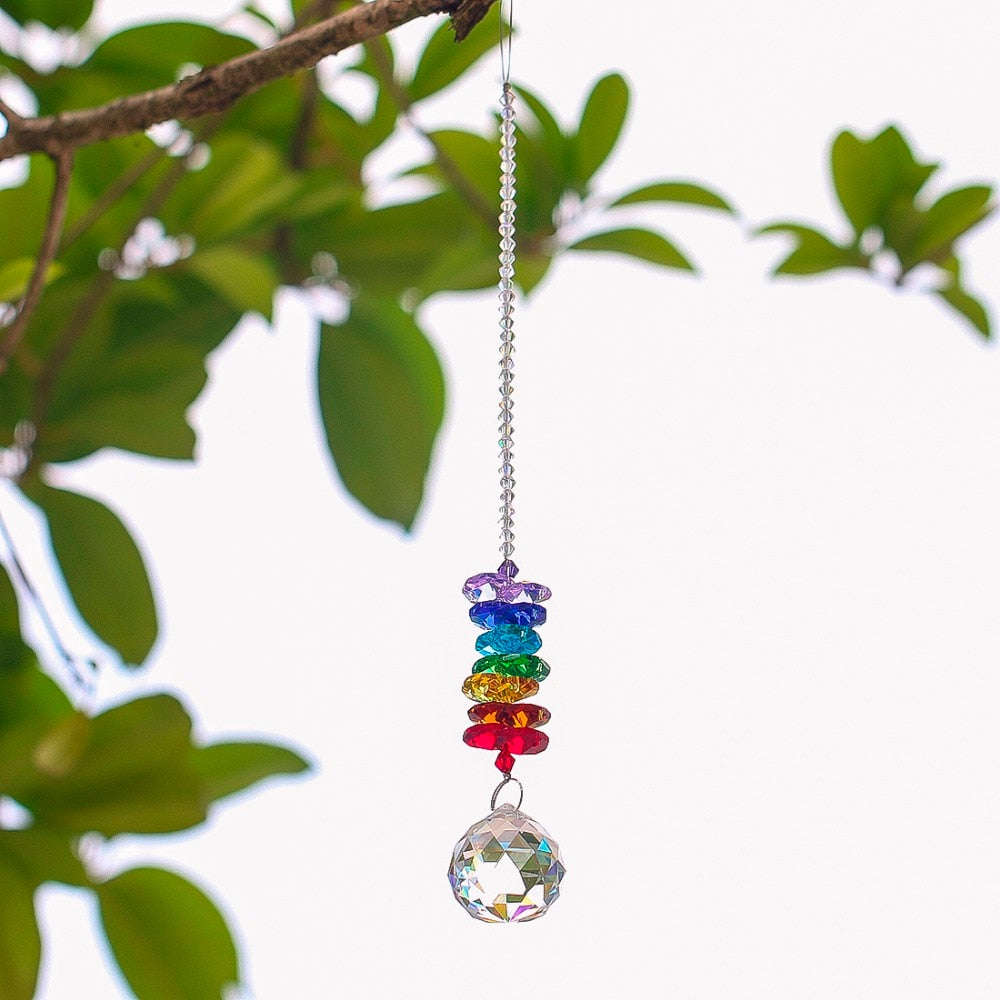 Chakra Rainbow Crystal Sun-catchers