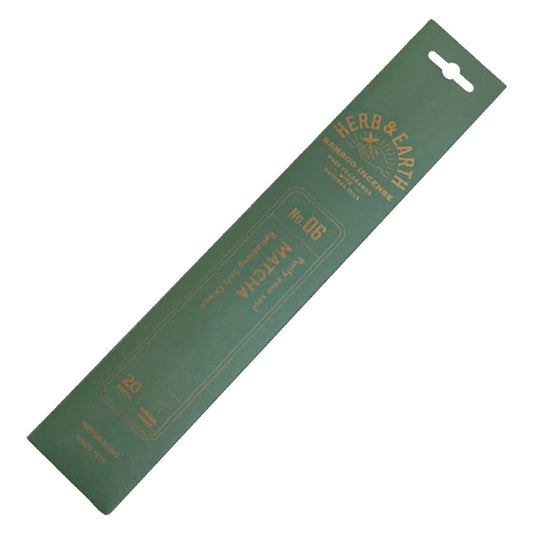 Herb & Earth Matcha Bamboo Incense Sticks (Nippon Kodo)