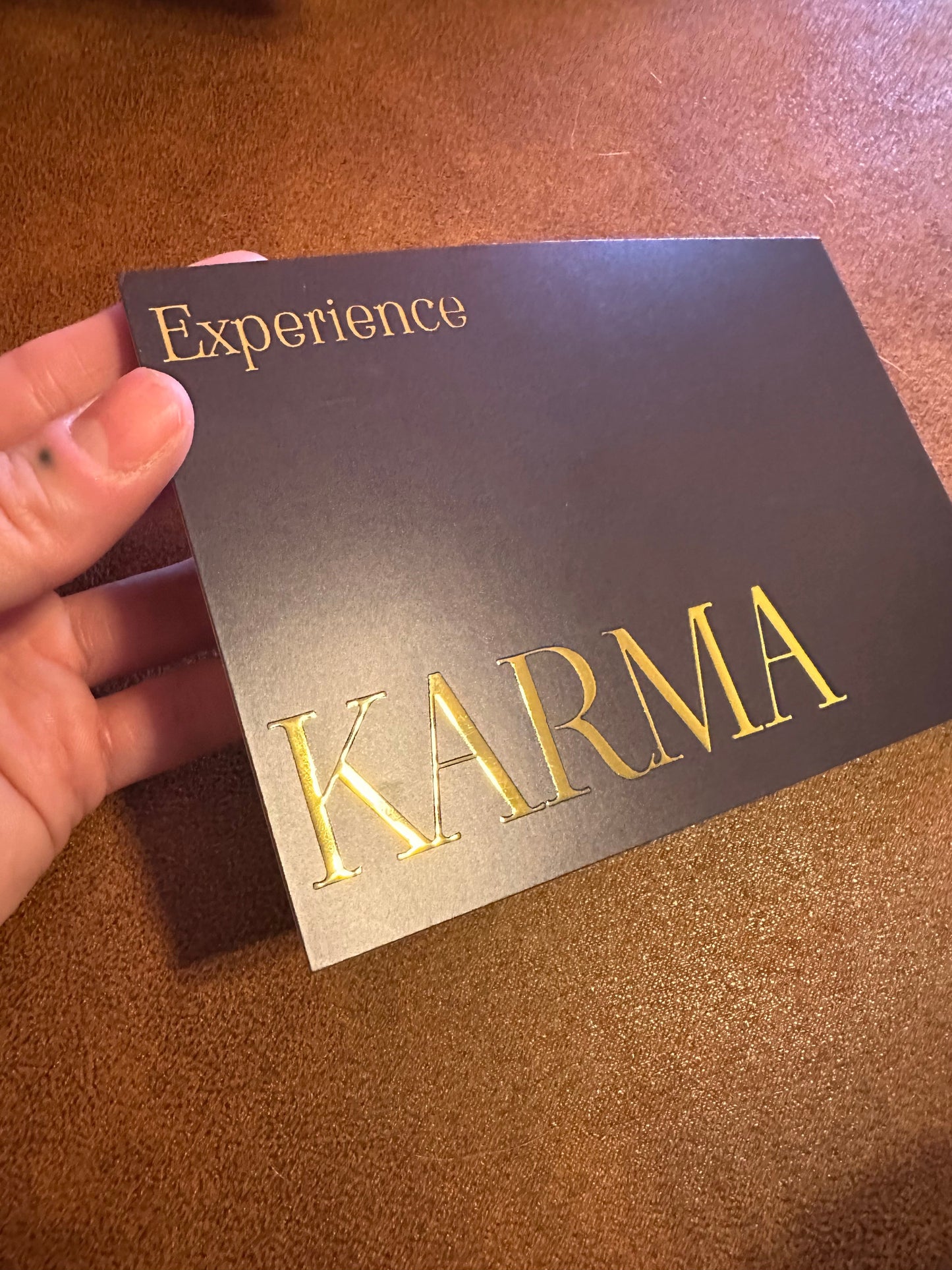 Karma Candle - *hidden crystal inside!*