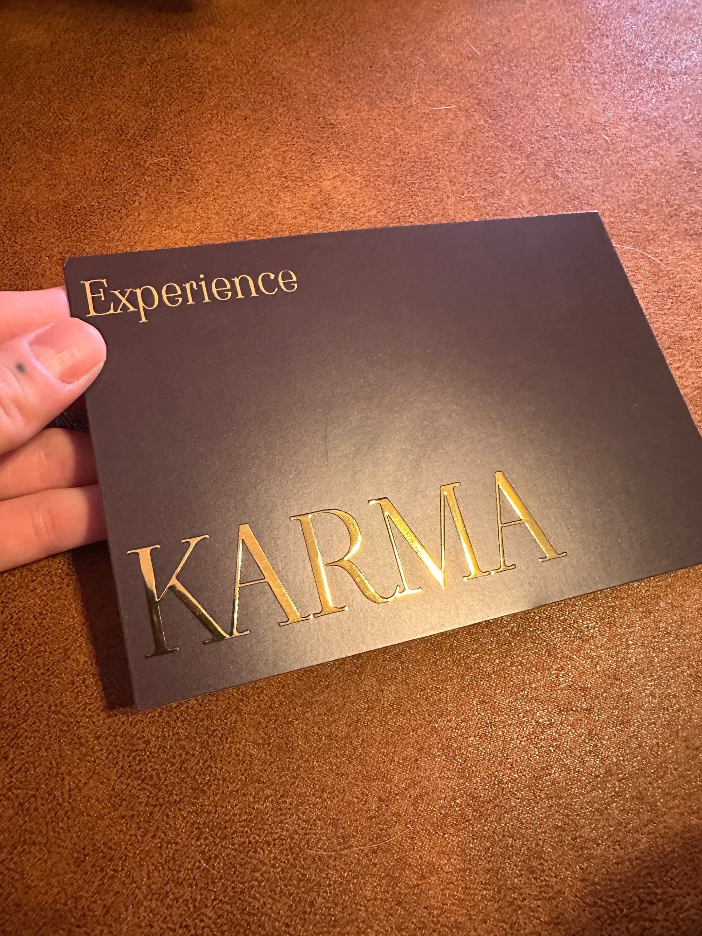 Karma Candle - *hidden crystal inside!*