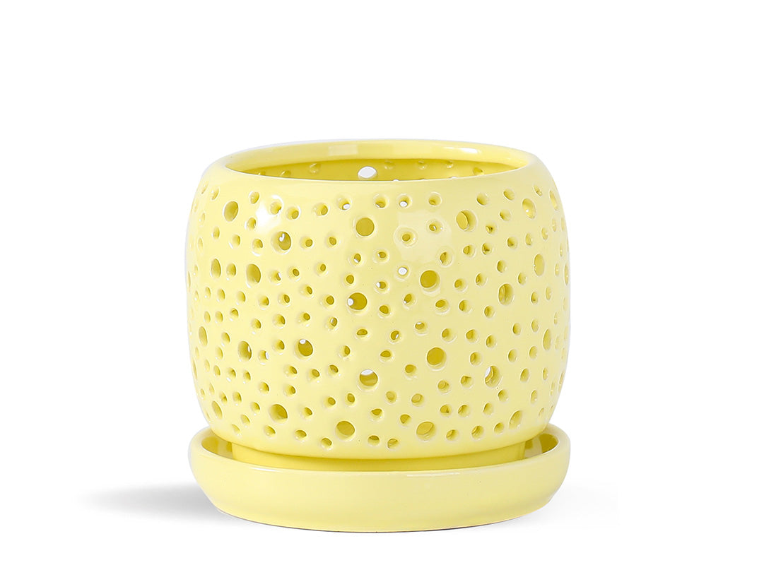 Rain Drop Orchid Planter-Pastel By Plantatorem