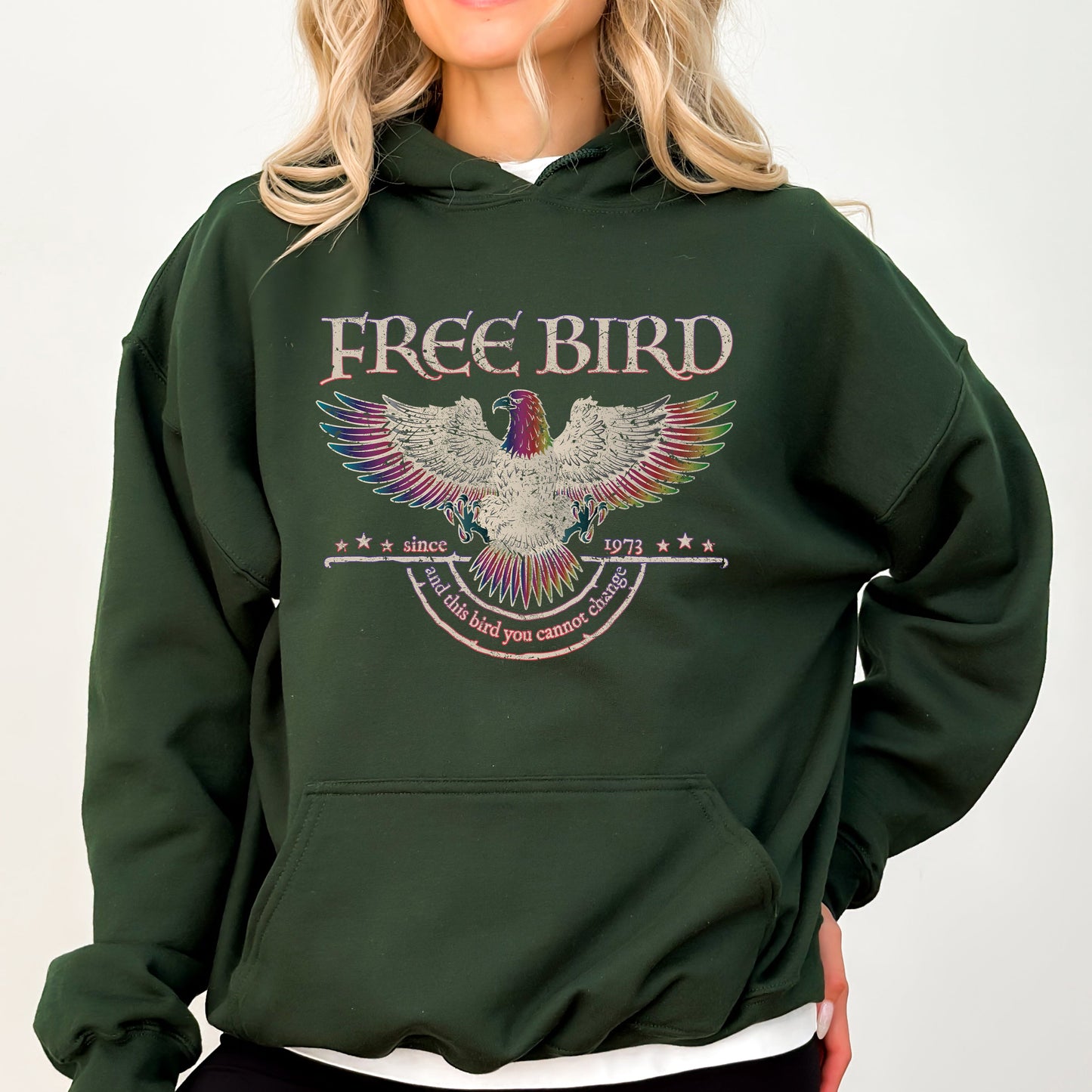 Free Bird, Band, Old School Band, Retro Music, Rock Band Hoodie, Hooded Sweatshirt