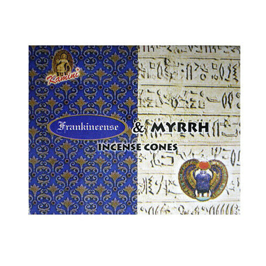 Kamini Frankincense & Myrrh Incense Cones
