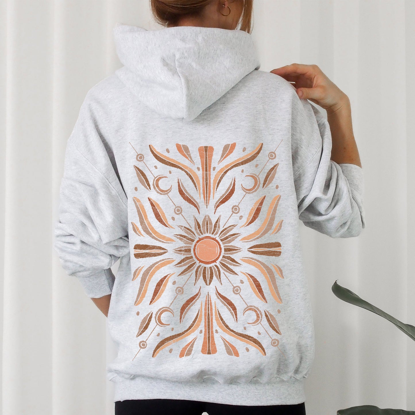 Boho Radiant Sun Hoodie