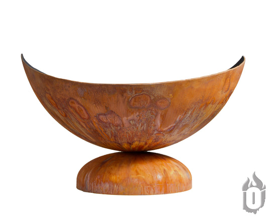 "Lunar" Wood Burning Fire Pit Bowl (Made In USA)