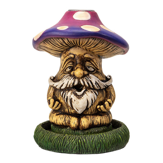 Mushroom Grandpa Backflow Incense Burner