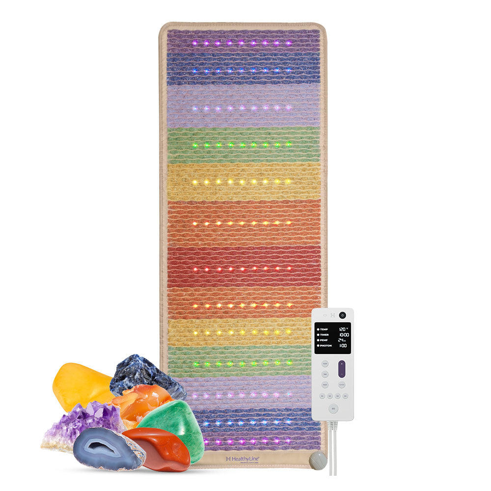 Rainbow Chakra Series | PEMF Far Infrared Heating Mats