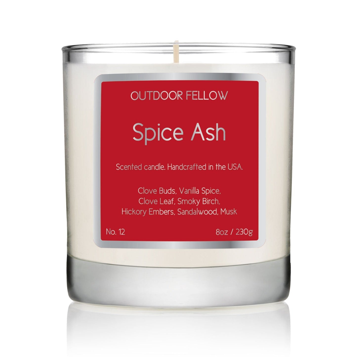 Spice Ash Scented Candle