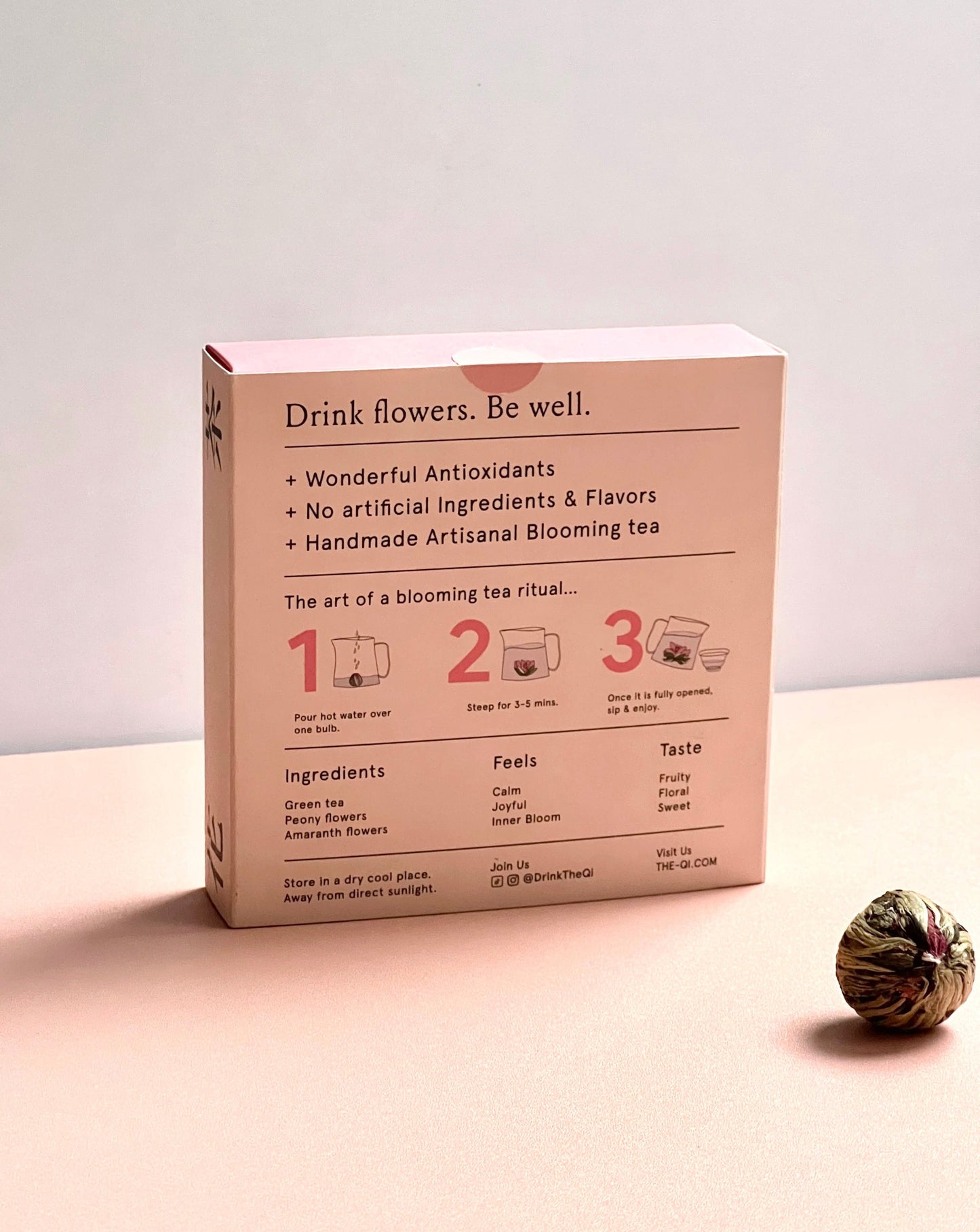 Blooming tea (The Qi x Beautywithin)