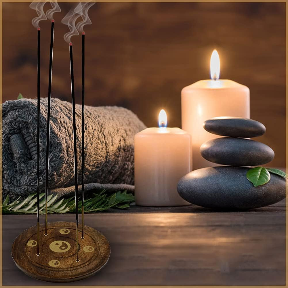 Incense Burner Holder Plate Tray Disk for Sticks Cones Ash Catcher Style #1