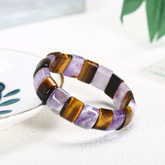 Amethyst & Tiger Eye Strength & Recovery Bracelet