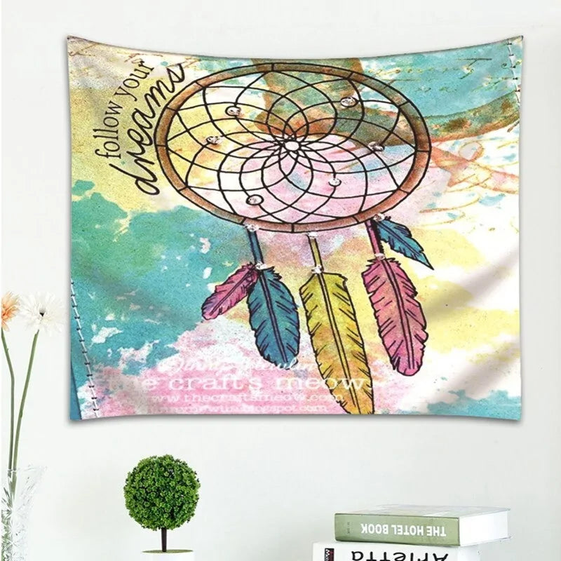 Bohemian Style Tapestry Wall Hanging