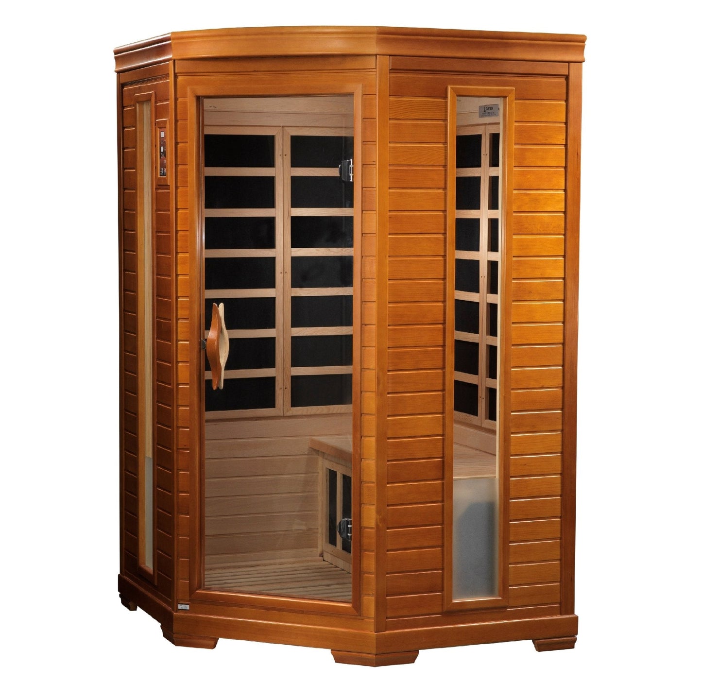 Dynamic Heming Elite 2-Person Corner Ultra Low EMF FAR Infrared Sauna
