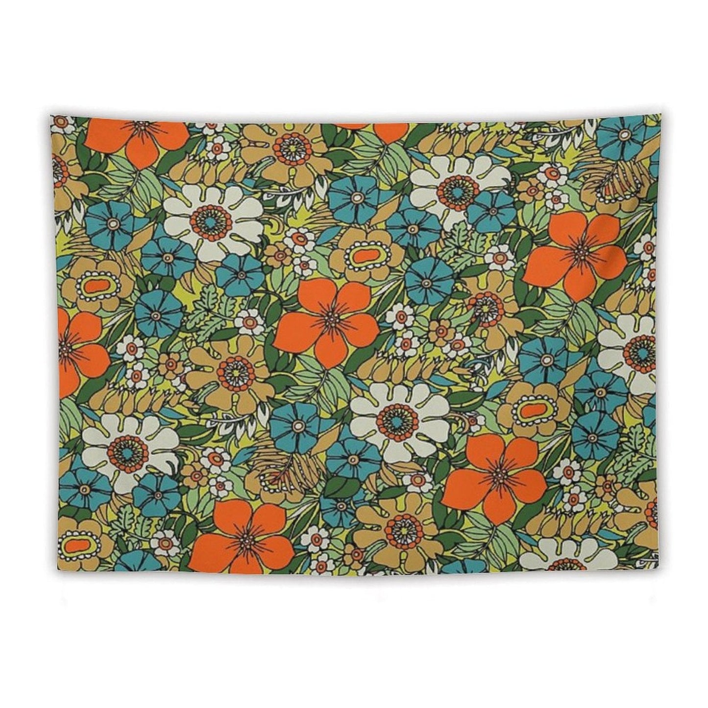 70s Plate Tapestry