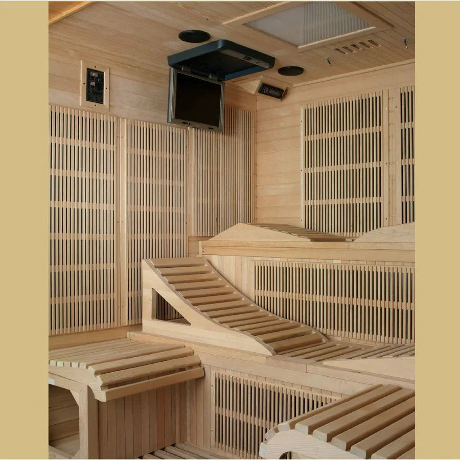 Golden Designs Monaco GDI-6996-01 Near Zero EMF 6-Person FAR Infrared Sauna