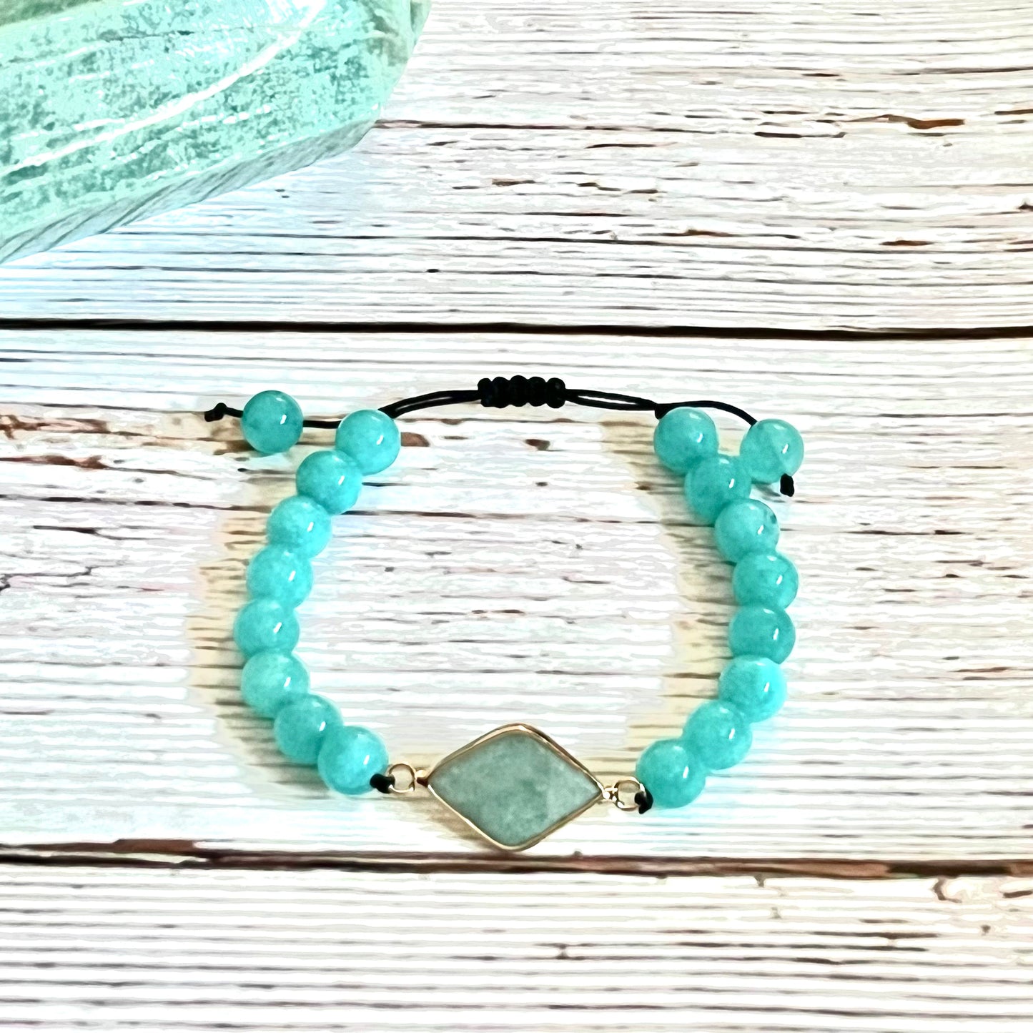 Aquamarine Hope & Happiness Bracelet