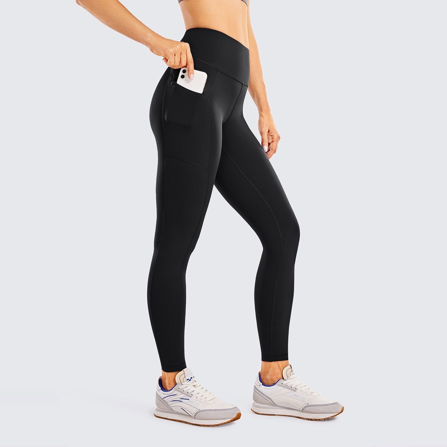 Women's Naked Feeling High Waisted Yoga Pants Gym Tights Soft Workout