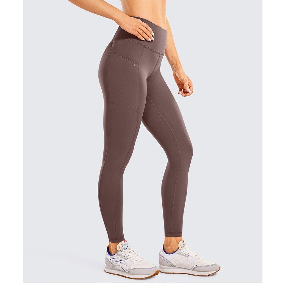 Women's Naked Feeling High Waisted Yoga Pants Gym Tights Soft Workout