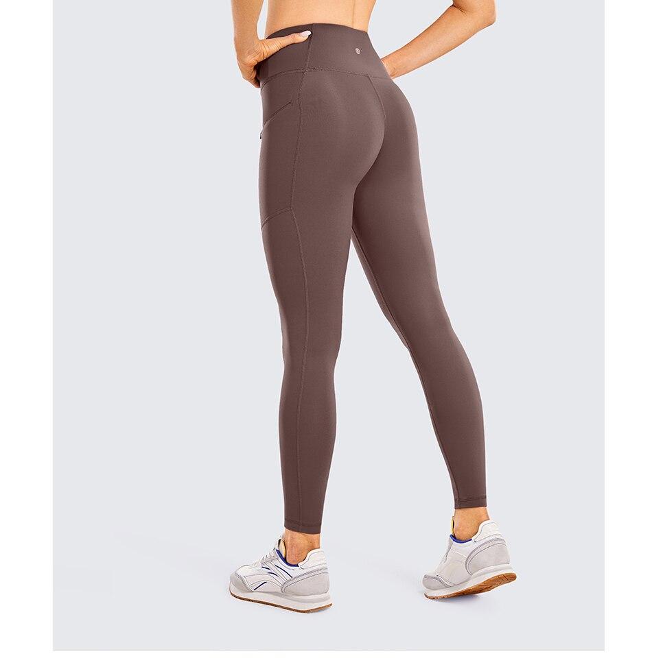 Women's Naked Feeling High Waisted Yoga Pants Gym Tights Soft Workout