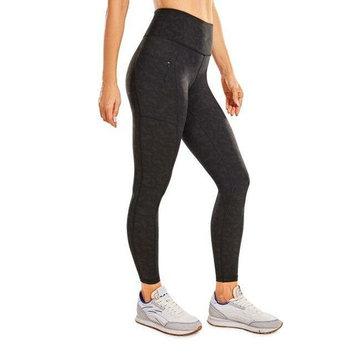 Women's Naked Feeling High Waisted Yoga Pants Gym Tights Soft Workout