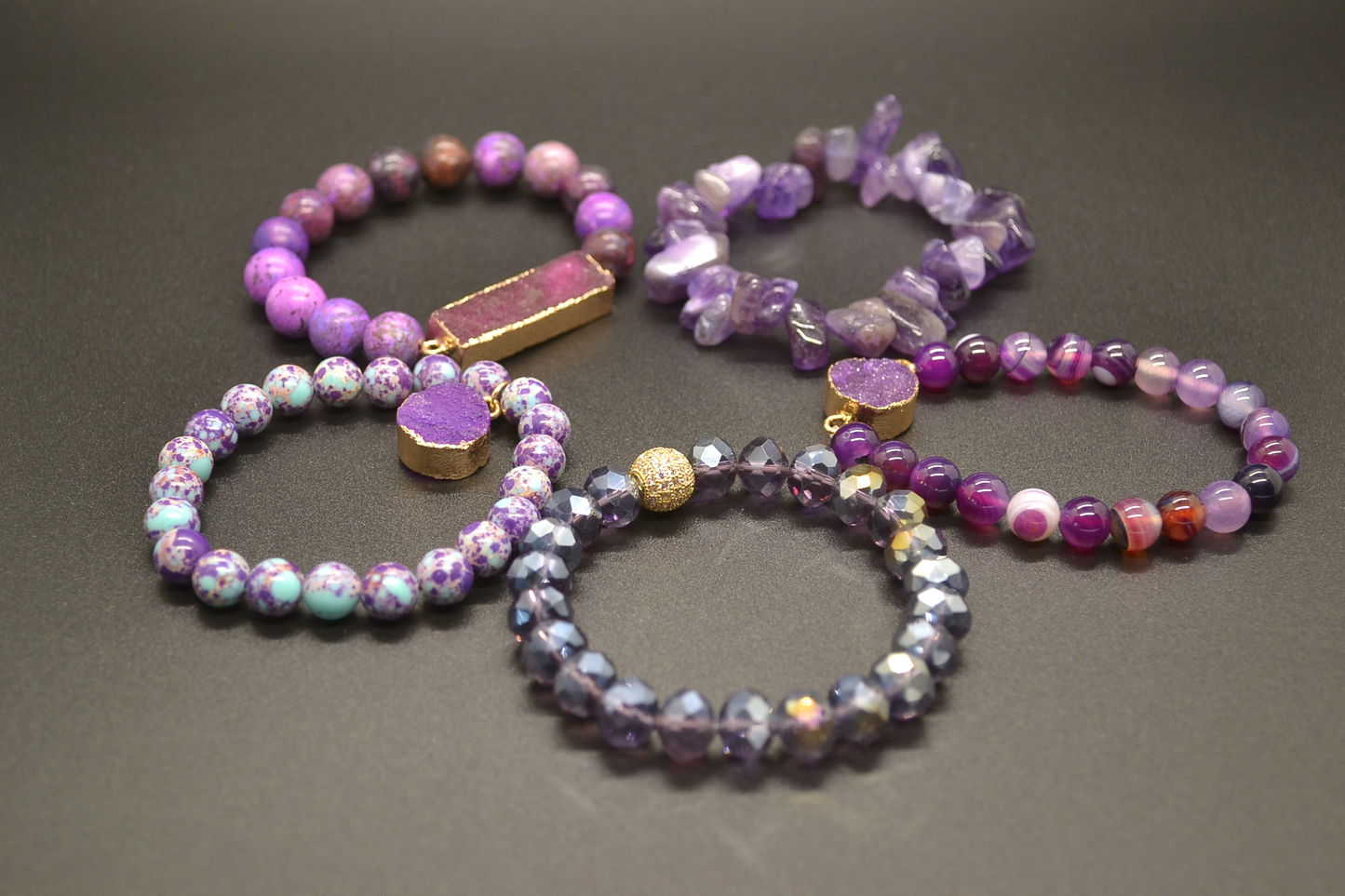 The Ultimate Calm & Destress 5-Bracelet Set
