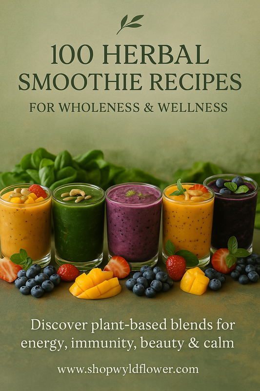 🌿 100 Herbal Smoothie Recipes for Wholeness + Wellness