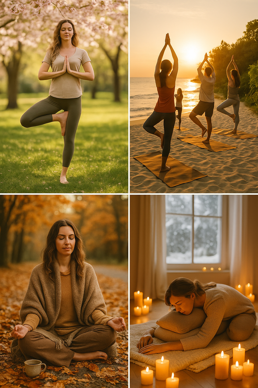 🌿 Nature-Based Yoga Rituals for Each Season: A Soulful Guide to Flow with the Earth
