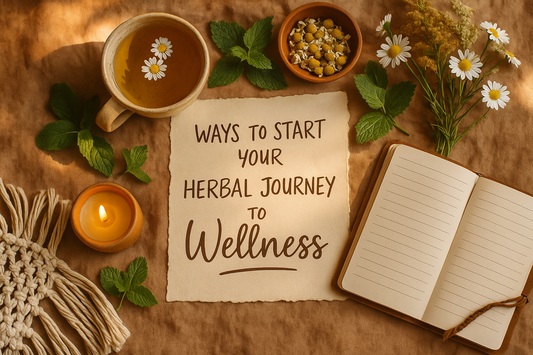 🌿 10 Gentle Ways to Begin Your Herbal Journey to Wellness - Wyldflower Wellness Boutique