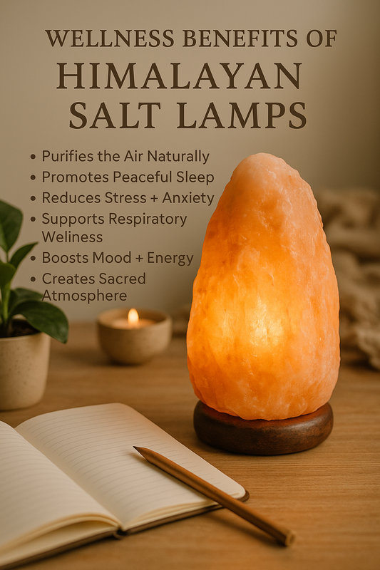 🌄 The Healing Glow: Wellness Benefits of Himalayan Salt Lamps