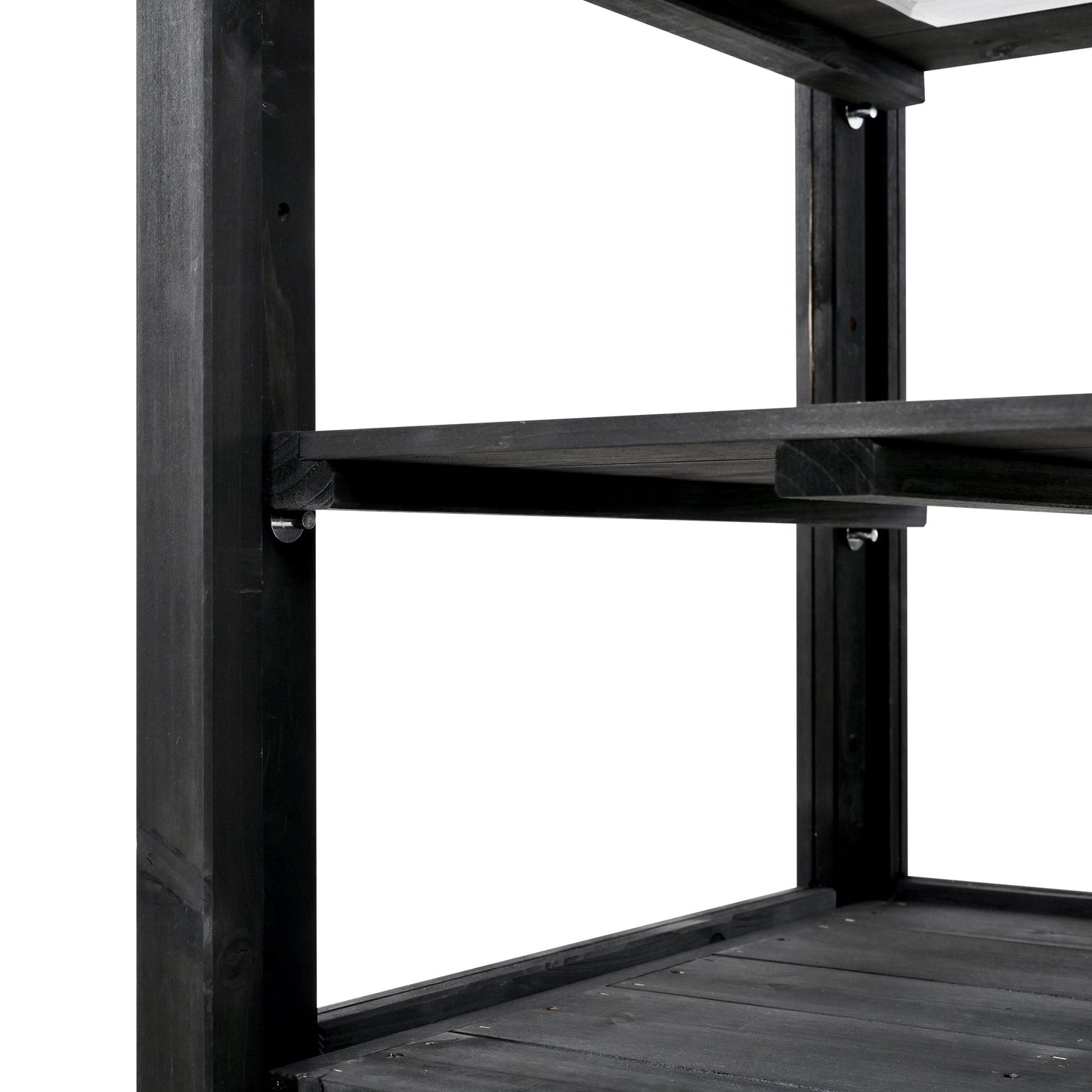 62.4inch Height Wood Garden Greenhouse Balcony Portable Mini Cold