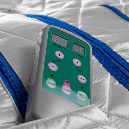 Infrared Heated Personal Sauna with Air Ionizer Generator, 5+ Temperature Levels & up to 30 minutes