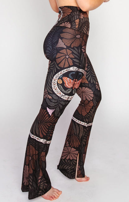 Split ‘N Flare Pant - Ouroboros Yoga Hippie Flare Bell Bottoms