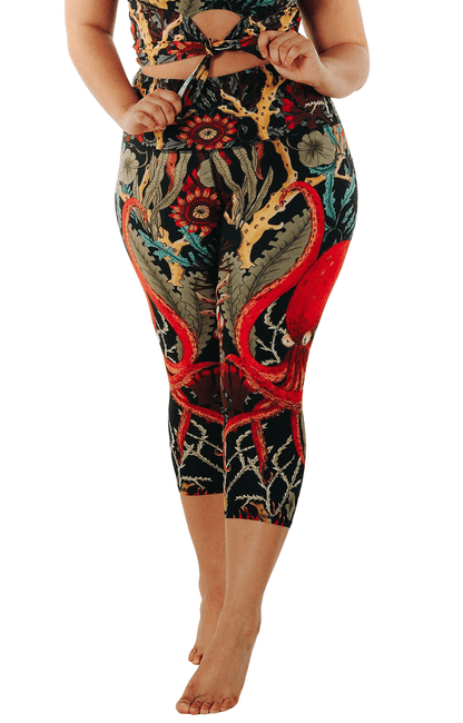Capri Legging - Coral My Name