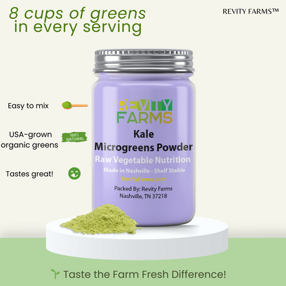 SuperFood - Concentrated Microgreen Powder - Freeze Dried